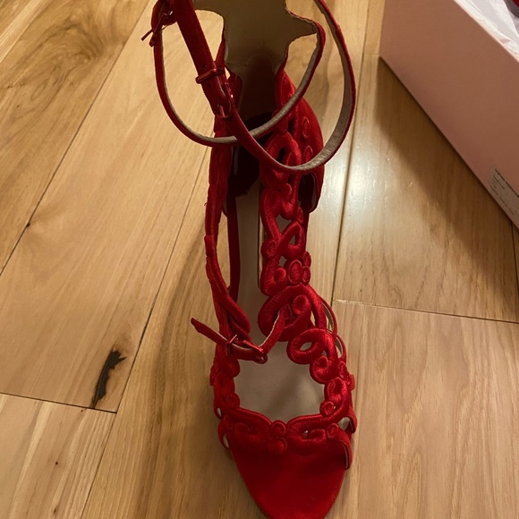 Sophia Webster Red Heels - Picture 4 of 10